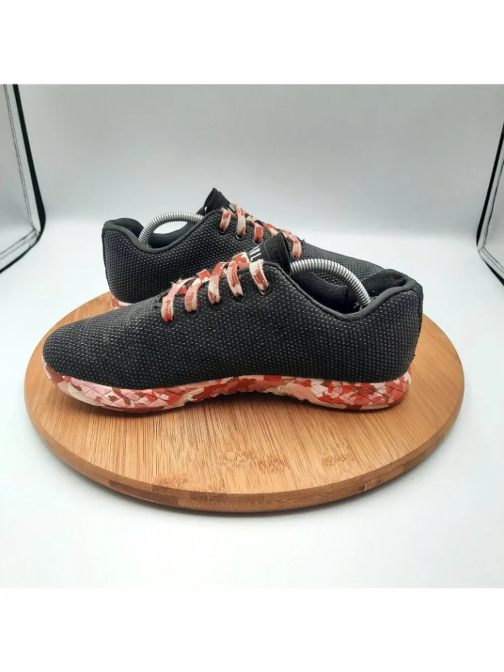 Nobull Outwork Womens Size 7.5 Shoes Wild Berry Black Gym Workout Sneakers